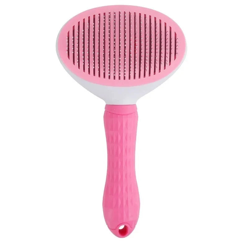 Self-Cleaning Pet Slicker Brush